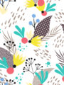 Abstract Flowers In The Wind