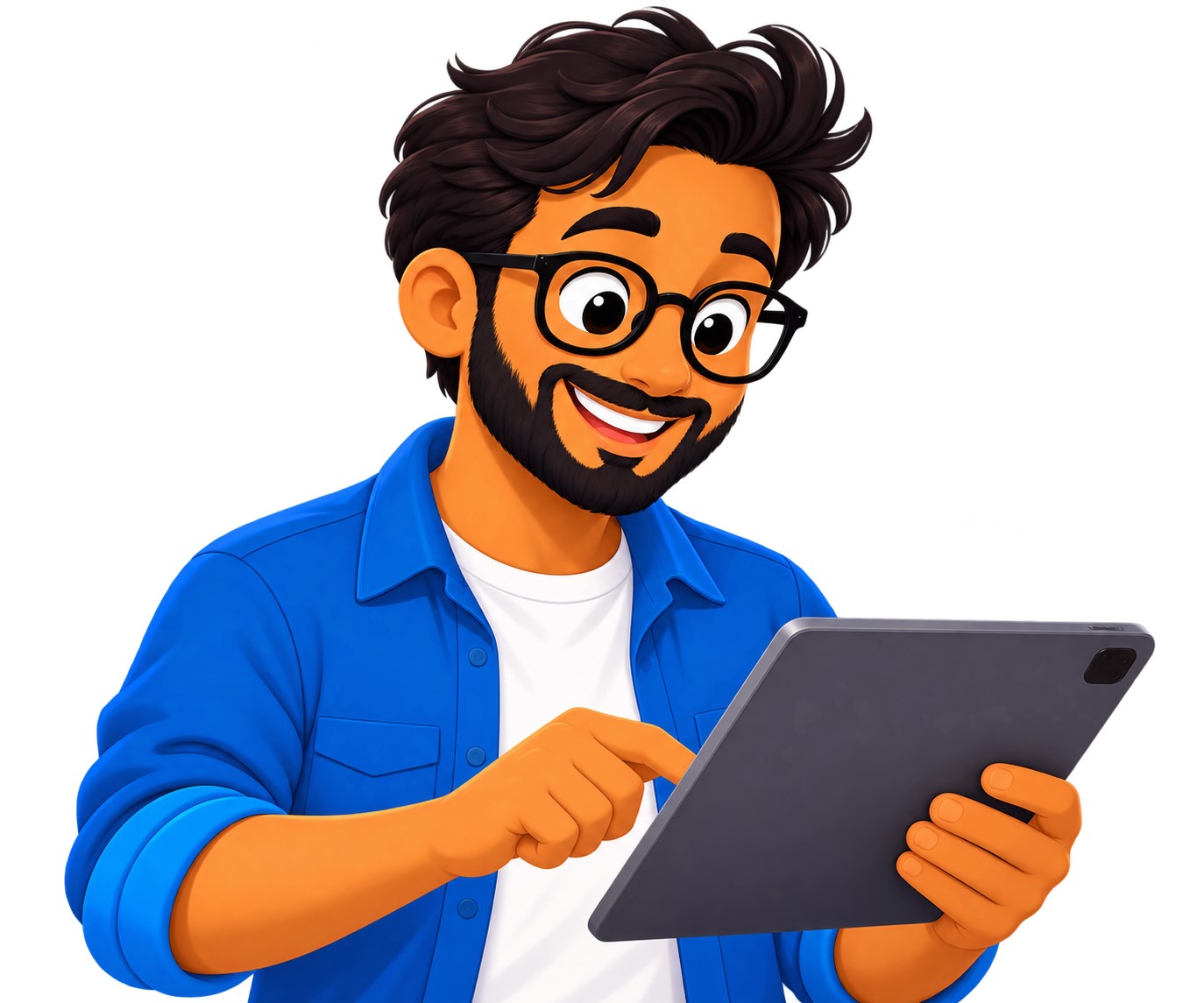 Children’s content creator developing educational resources for My Iwe