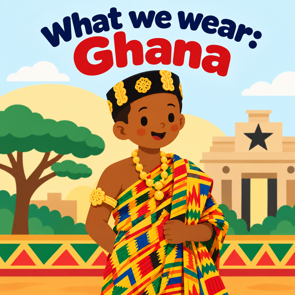 Ghanaian Clothing for Kids – Kente Cloth
