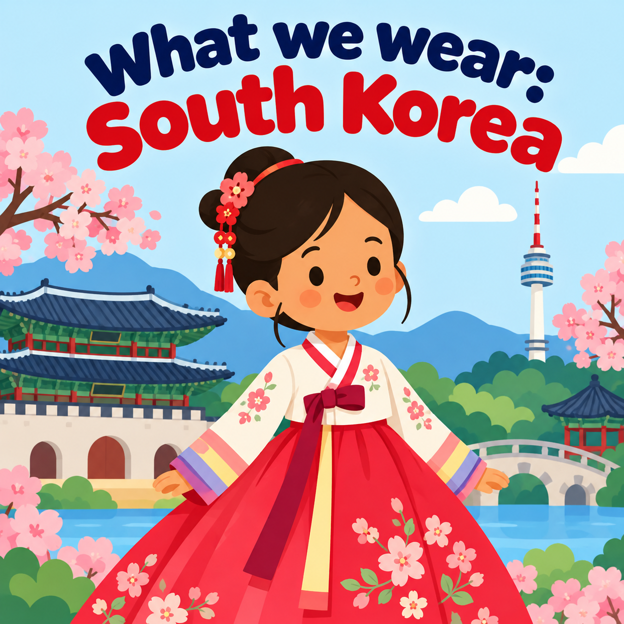 South Korea clothing for kids- Hanbok