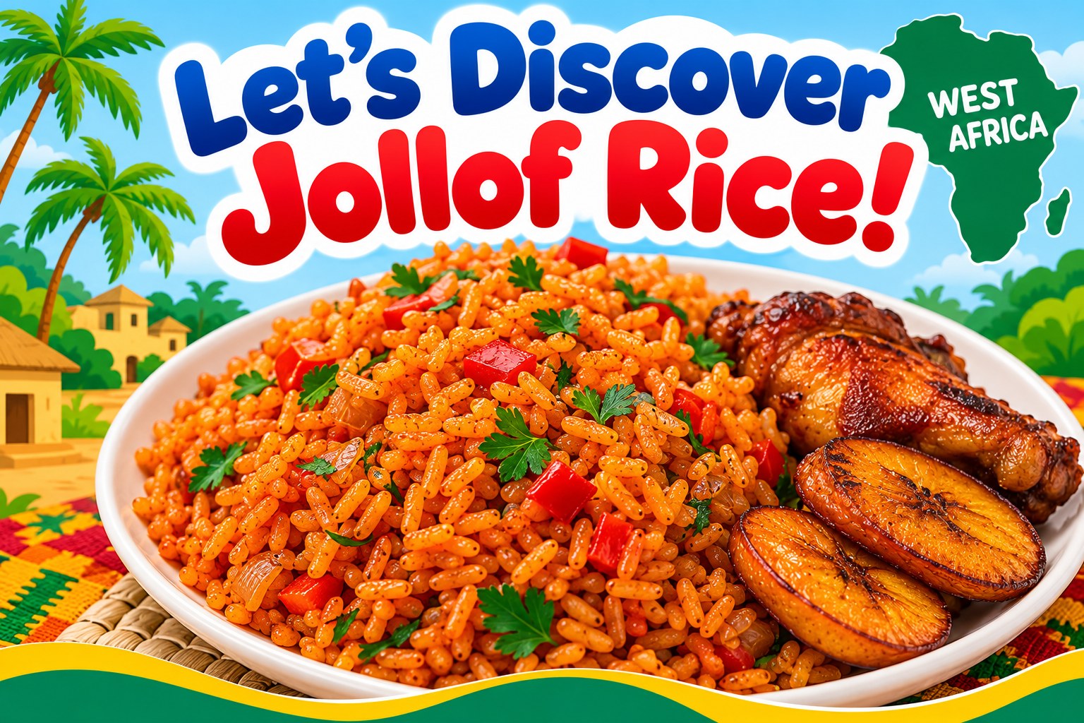 Jollof Rice for Kids – Free Fact Sheet
